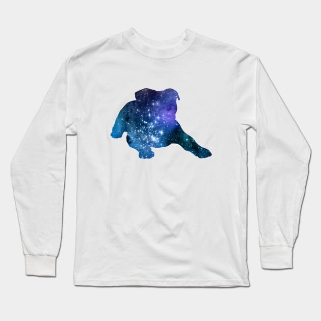 Bulldog Long Sleeve T-Shirt by TheJollyMarten